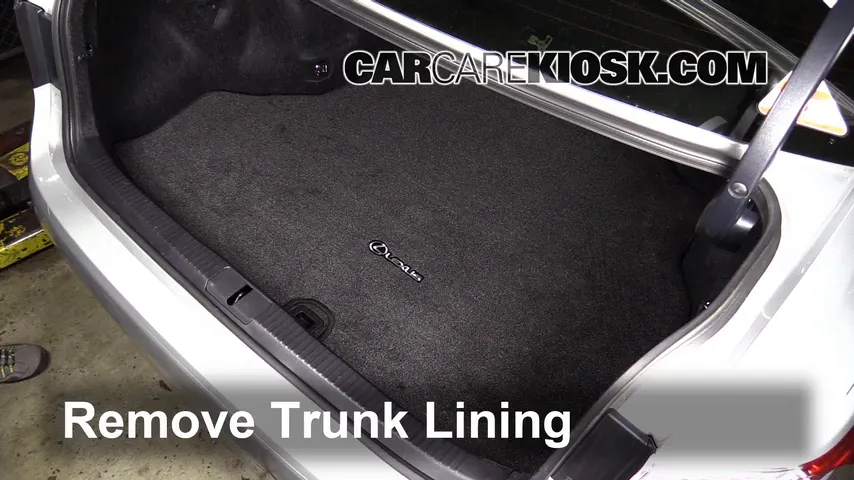 2014 Lexus ES350 3.5L V6 Jack Up Car Use Your Jack to Raise Your Car